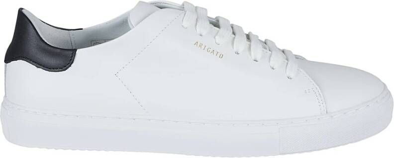 Axel Arigato Witte Leren Lage Sneakers White Heren