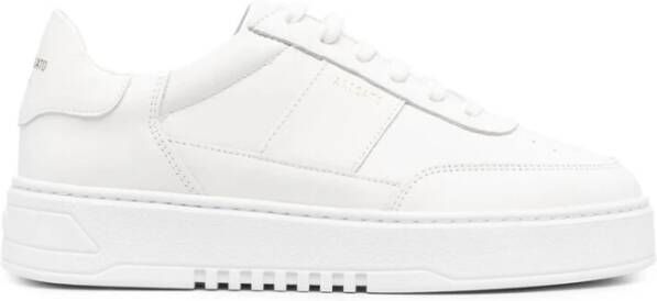 Axel Arigato Witte Leren Panel Sneakers