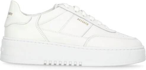 Axel Arigato Witte Leren Sneakers met Geperforeerde Details