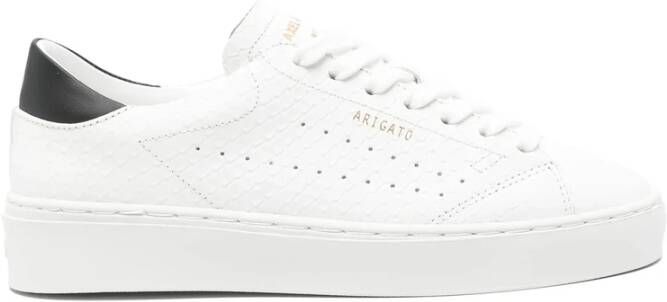 Axel Arigato Witte Logo Sneakers Veterschoenen