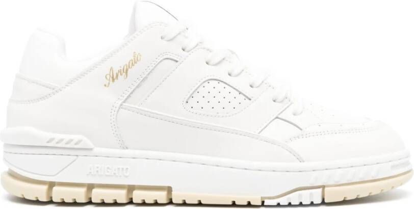 AXEL ARIGATO Lage Sneakers Dames Area Lo Fluffy Sneaker Maat: 46 Materiaal: Leer Kleur: Wit