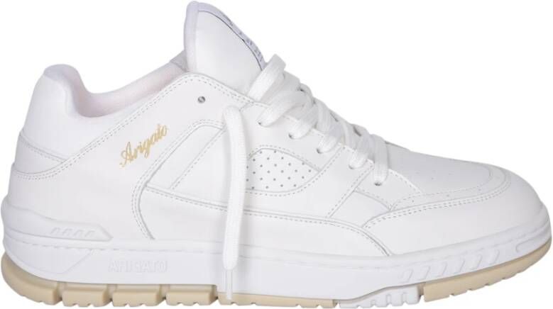 AXEL ARIGATO Lage Sneakers Dames Area Lo Fluffy Sneaker Maat: 46 Materiaal: Leer Kleur: Wit
