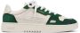 Axel Arigato Witte Sneakers met Lage Top en Groen en Wit Leer White Dames - Thumbnail 1