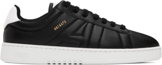 Axel Arigato Zwarte Hooper Sneakers Rubberen Zool Leer