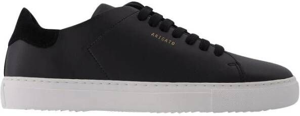 Axel Arigato Zwarte leren lage sneaker