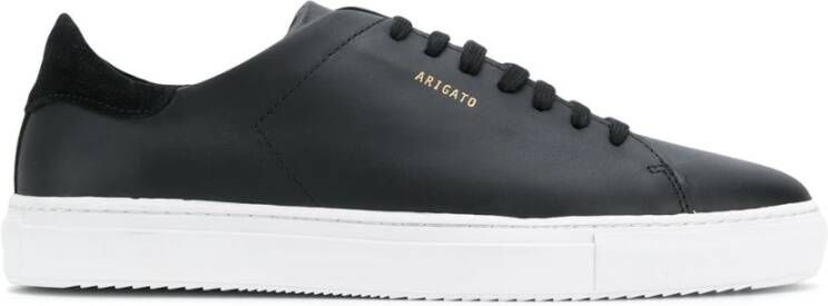 Axel Arigato Zwarte platte schoenen Stijlvol en comfortabel Black Heren