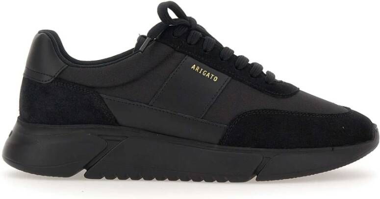 Axel Arigato Zwarte Vintage Runner Sneakers Black Heren