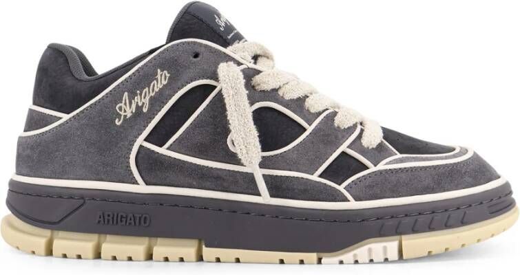 Axel Arigato Zwarte Suède Veterschoenen