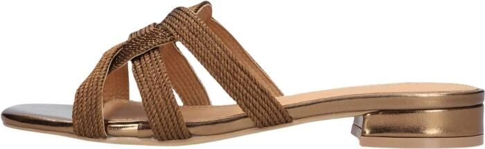 AYANA Slippers Dames 0667-10 Textiel Goudkleurig - Foto 5