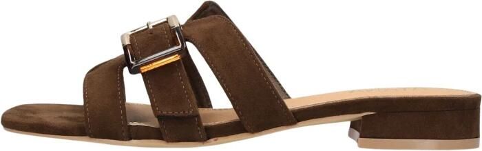 AYANA Slippers Dames 0667-5 Suède Bruin