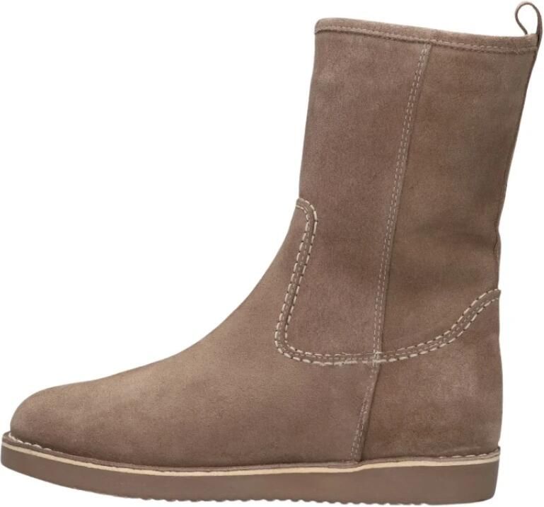 AYANA Vachtlaarzen Dames 11966 Maat: 43 Materiaal: Suède Kleur: Taupe - Foto 2