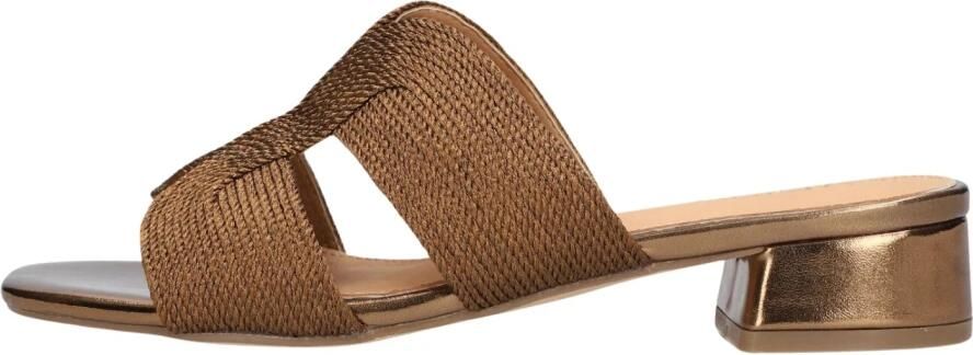 AYANA Slippers Dames 0325-8 Textiel Bronskleurig