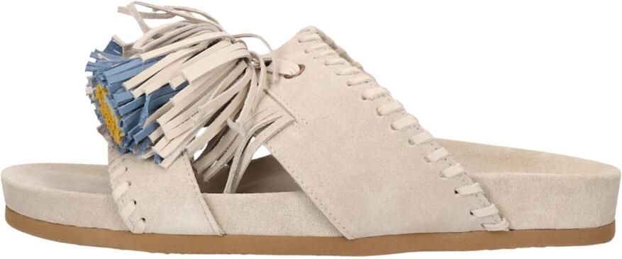 AYANA Slippers Dames 2503 Suède Beige - Foto 6