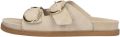 AYANA Slippers Dames 2501 Suède Beige - Beige