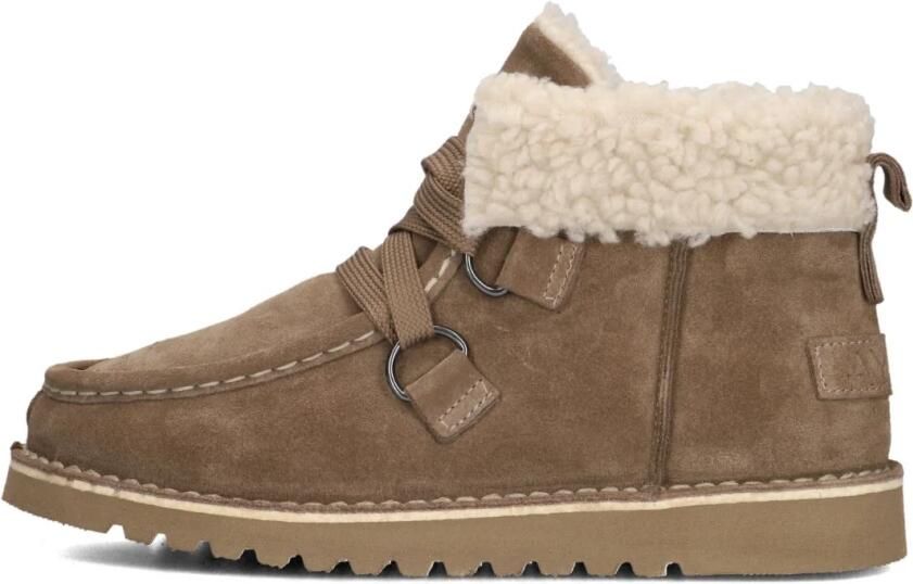 AYANA Veterboots Dames 2426 Maat: 39 Materiaal: Suède Kleur: Taupe - Foto 3