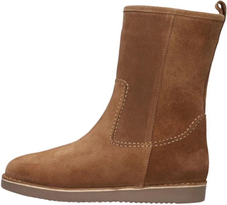 AYANA Vachtlaarzen Dames 11966 Maat: 38 Materiaal: Suède Kleur: Bruin - Foto 3