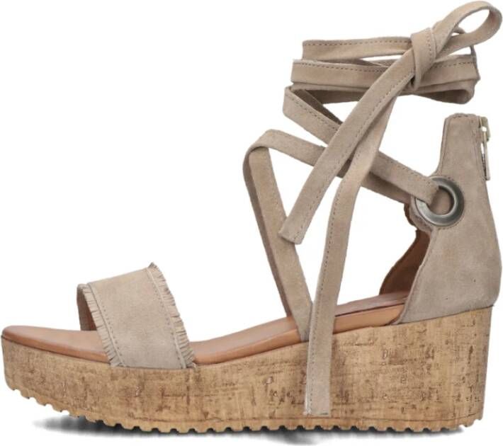 AYANA Dames 722007 Maat: 35 Materiaal: Suède Kleur: Beige - Foto 3