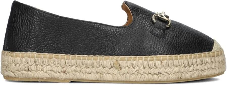 AYANA Espadrilles Dames Omo25yu812 Maat: 41 Materiaal: Leer Kleur: Zwart - Foto 3