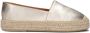 AYANA Espadrilles Dames Omo25yu815 Maat: 40 Materiaal: Leer Kleur: Goudkleurig - Thumbnail 2