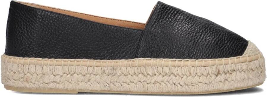 AYANA Espadrilles Dames Omo25yu815 Maat: 36 Materiaal: Leer Kleur: Zwart - Foto 2