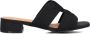 AYANA Slippers Dames 0325-8 Maat: 37 Materiaal: Raffia Kleur: Zwart - Thumbnail 3