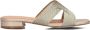 AYANA Slippers Dames 0677-1 Maat: 36 Materiaal: Raffia Kleur: Goud - Thumbnail 3