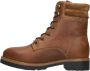 AYANA Veterboots Dames 754 Maat: 36 Materiaal: Leer Kleur: Bruin - Thumbnail 3