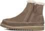 AYANA Enkelboots Dames 2431 Maat: 41 Materiaal: Suède Kleur: Taupe - Thumbnail 2