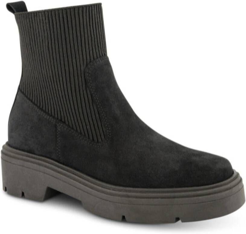 B&Co Chelsea Boots Black Dames