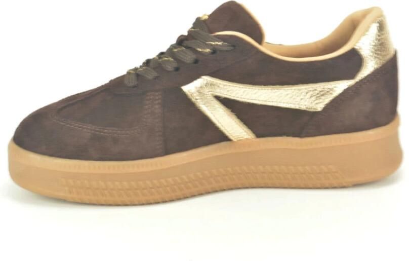 BABOUCHE Bruin + Goud Sneaker N.DZ