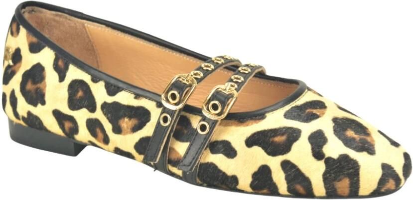 Babouche Luipaard Ballerina + 2 rie