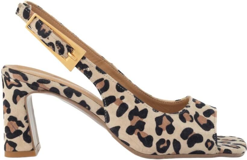 Babouche Sandalen met hak