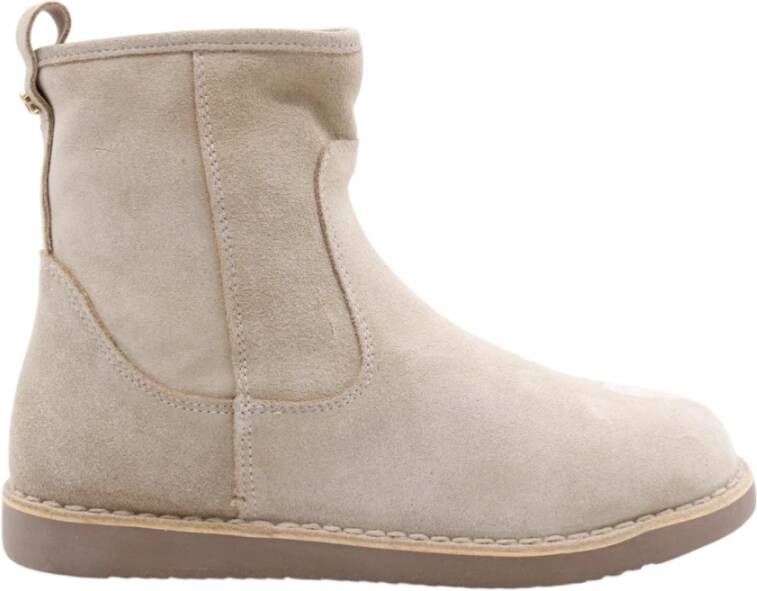 Babouche Gipskruid Stijlvolle Enkellaarzen - Foto 6