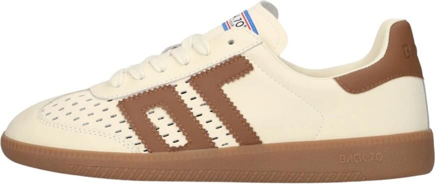 BACK70 Lage Sneakers Dames Cloud Leer Beige - Foto 6