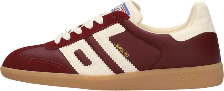 BACK70 Lage Sneakers Dames Cloud Suède Bordeaux - Foto 5