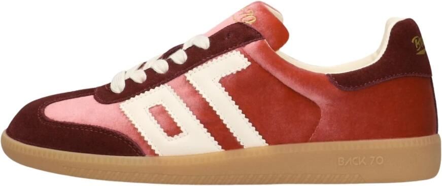 BACK70 Lage Sneakers Dames Cloud Textiel Bordeaux - Foto 6