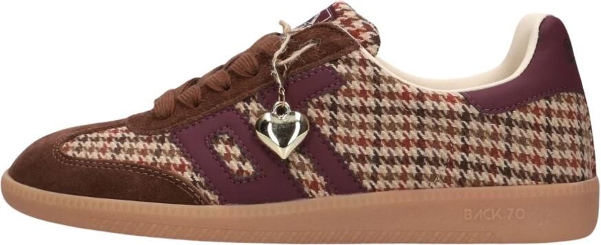 BACK70 Lage Sneakers Dames Cloud Textiel Bordeaux - Foto 6
