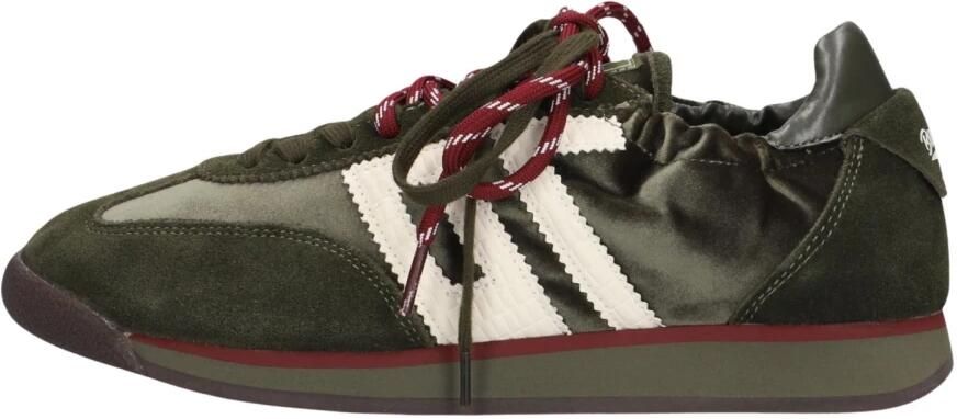 BACK70 Lage Sneakers Dames Rocket Suède Groen - Foto 7