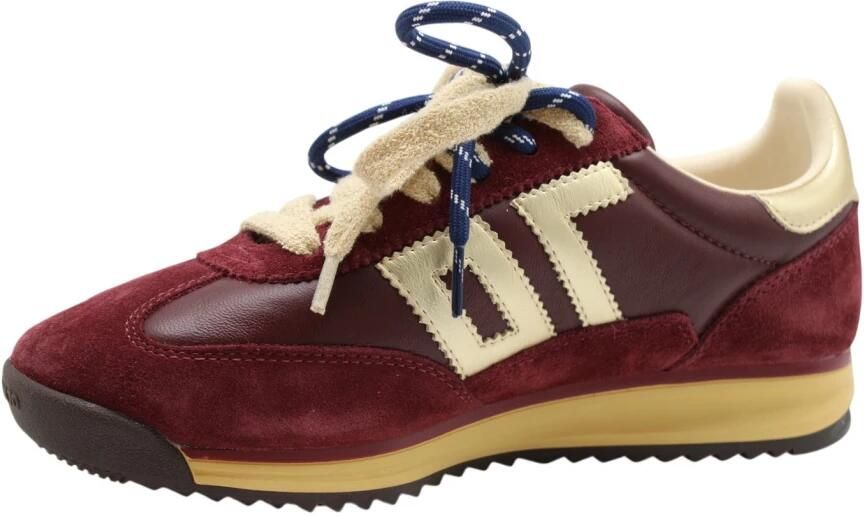 Back70 108009 Sneaker Bordeaux Suède Wisselbare veters - Foto 8