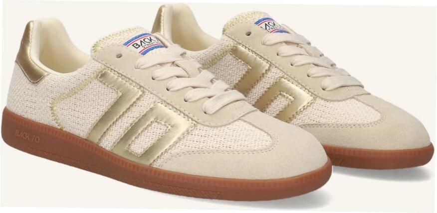 BACK70 Lage Sneakers Dames Iuta Maat: 38 Materiaal: Textiel Kleur: Beige - Foto 4