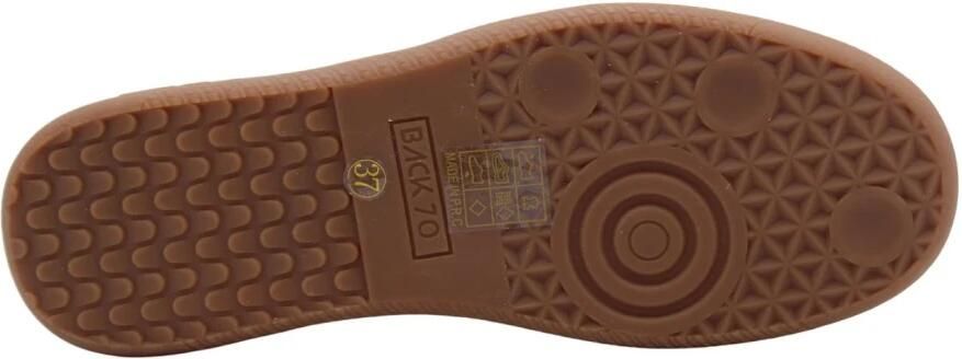 BACK70 Lage Sneakers Dames Cloud Leer Goud - Foto 7