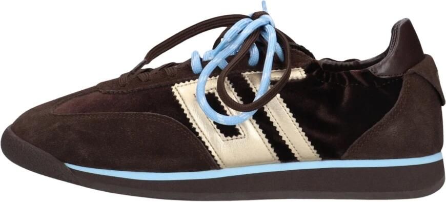 BACK70 Lage Sneakers Dames Rocket Suède Bruin - Foto 9