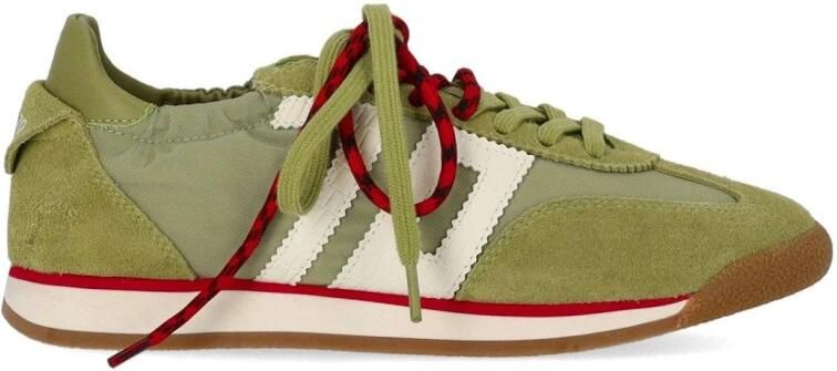 BACK70 Lage Sneakers Dames Rocket Textiel Groen - Foto 2