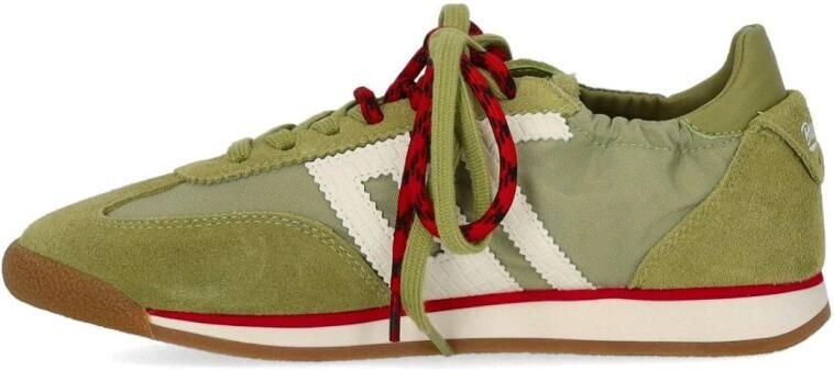 BACK70 Lage Sneakers Dames Rocket Textiel Groen - Foto 6