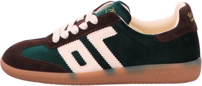 BACK70 Lage Sneakers Dames Cloud Textiel Groen - Foto 8