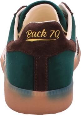 BACK70 Lage Sneakers Dames Cloud Textiel Groen - Foto 4