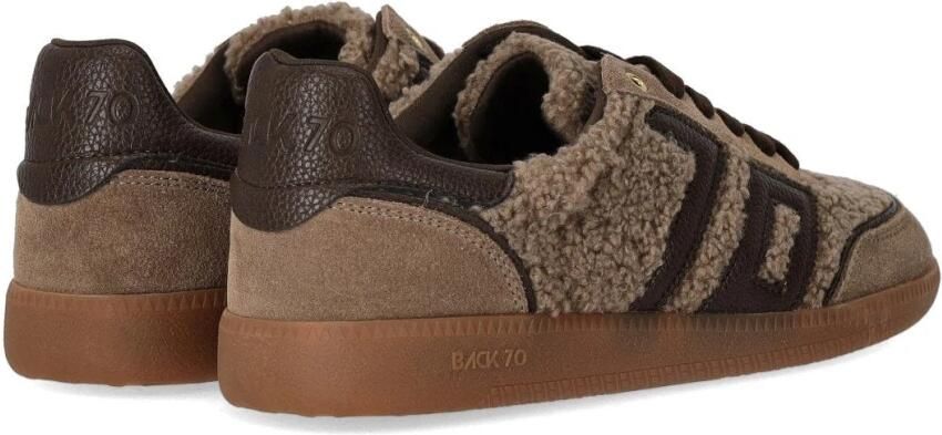 BACK70 Lage Sneakers Dames Cloud Teddy Taupe - Foto 3