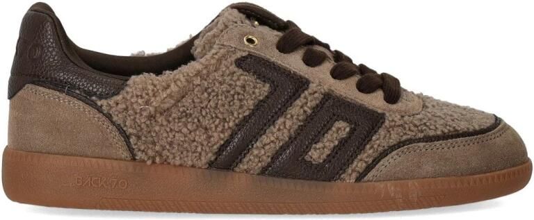 BACK70 Lage Sneakers Dames Cloud Maat: 41 Materiaal: Teddy Kleur: Taupe - Foto 2