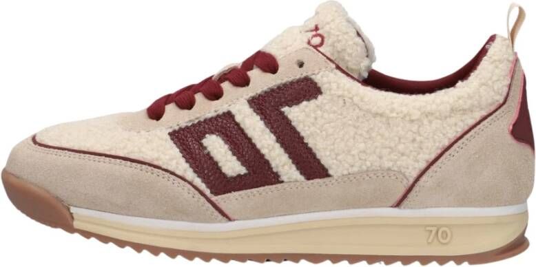 BACK70 Lage Sneakers Dames Jogger Fur Maat: 41 Materiaal: Textiel Kleur: Beige - Foto 2