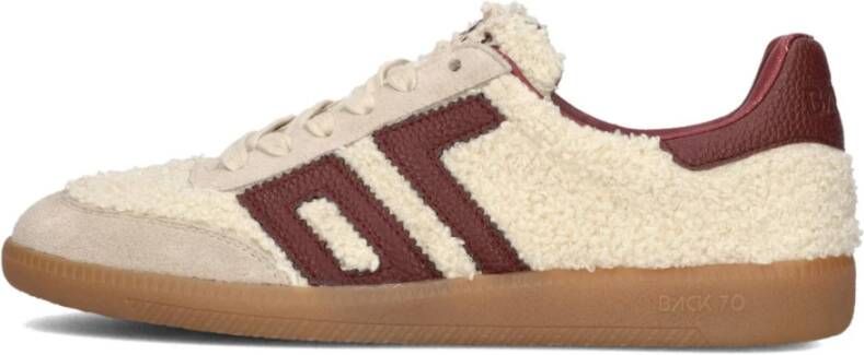 BACK70 Lage Sneakers Dames Cloud Maat: 38 Materiaal: Teddy Kleur: Bordeaux - Foto 3